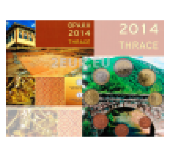 Kreikka euro set BU 2014 - euro set BU - Traakia