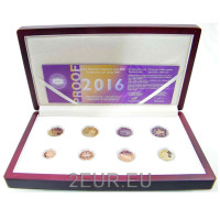 Kreikka 2016 - Euro set proof