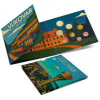 Kroatia euro set BU 2026 - Vukovar