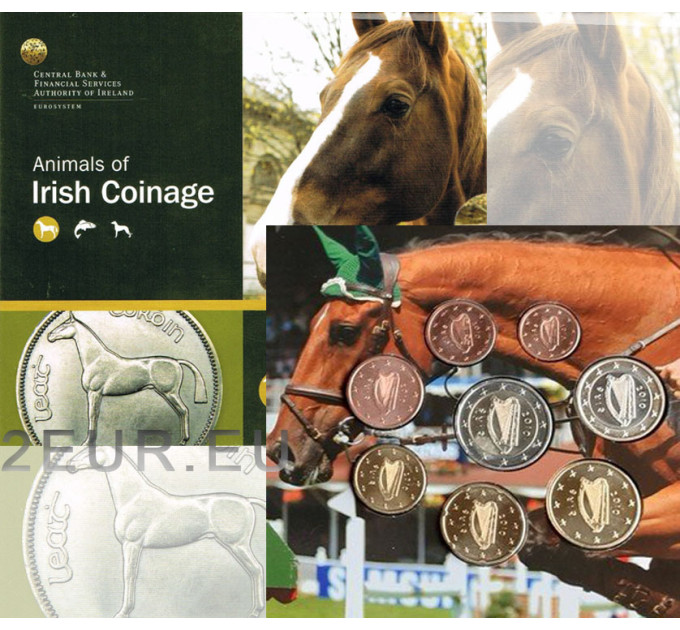 Irlanti euro set BU 2010 - Land of the Horses