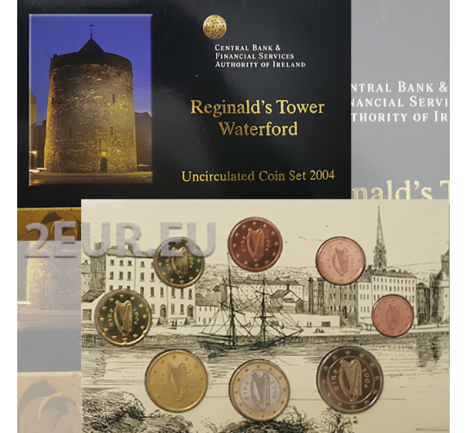 Irlanti euro set BU 2004 - Kulttuuriperintö - Reginaldin torni Waterfor