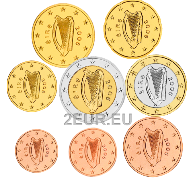 Irlanti 2006 - Euro set UNC