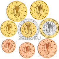 Irlanti 2012 - Euro set UNC