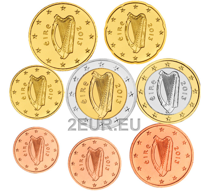 Irlanti 2013 - Euro set UNC