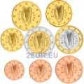 Irlanti 2004 - Euro set UNC