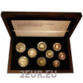 Latvia 2015 - Euro set PROOF - Latvian EU-puheenjohtajuus