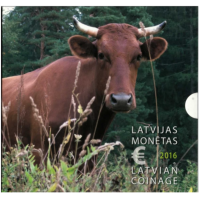 Latvia 2016 - Euro set BU