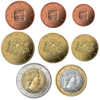Latvia 2014 - Euro set UNC