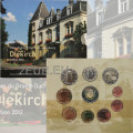 Luxemburg euro set BU 2012 - Diekirchin kaupunki