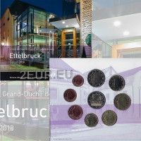 Luxemburg euro set BU 2018 - Ettelbruckin kaupunki
