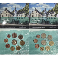 Luxemburg euro set BU 2022 - Vianden - 50 vuotta Luxemburgin lippua