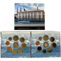 Luxemburg euro set BU 2024 - Luxemburgin kaupunki - 2 Euro Feierstëppler + Suurherttua Guillaume II
