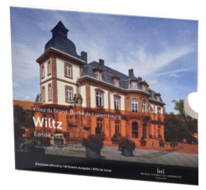 Luxemburg euro set BU 2023 - Wiltzin kaupunki - Kansainvälinen olympiakomitea