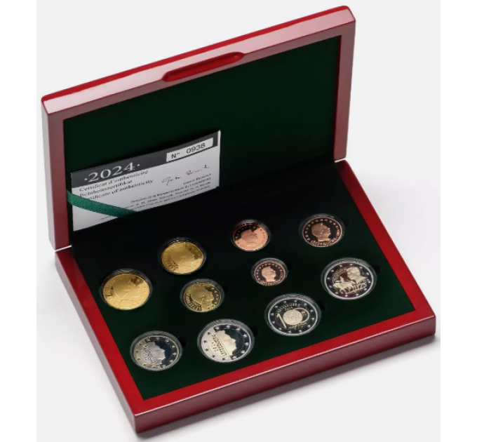 Luxemburg Euro-kolikkosarja Proof 2024