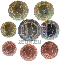 Luxemburg 2018 - Euro set UNC