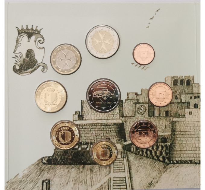Malta euro set BU 2023 - Nikolaus Kopernikus