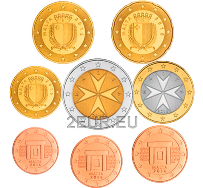 Malta Euro set UNC 2015