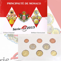 Monaco BU aseta 2013 - Eurokolikoiden setti
