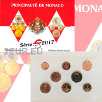 Monaco BU aseta 2017 - Eurokolikoiden setti