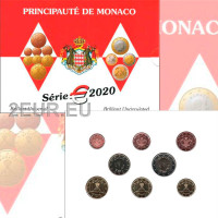 Monaco BU aseta 2020 - Eurokolikoiden setti