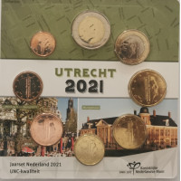 Alankomaiden eurokolikkosarja UNC 2021