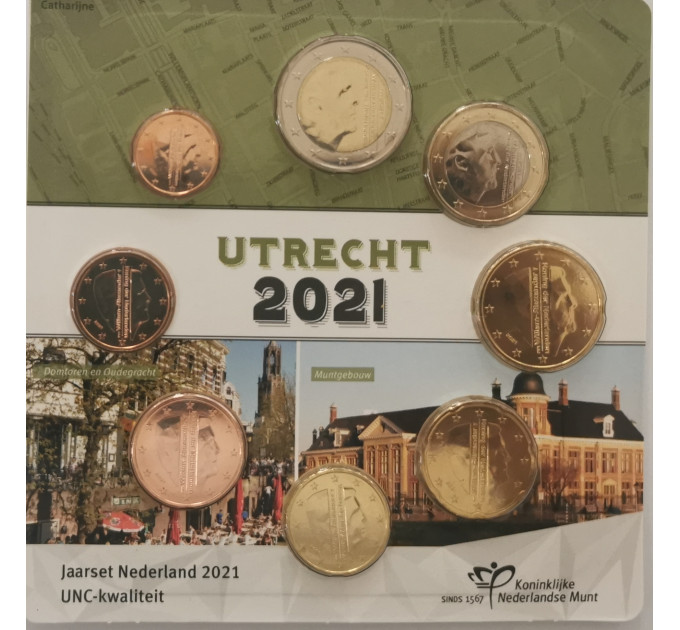 Alankomaiden eurokolikkosarja UNC 2021