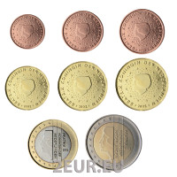 Alankomaiden eurokolikkosarja UNC 2002