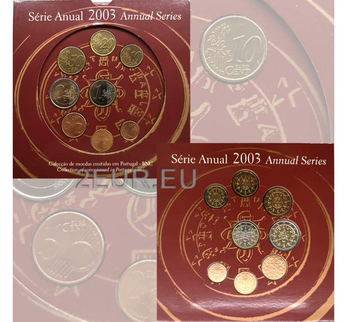 Portugali 2003 - Euro set BU