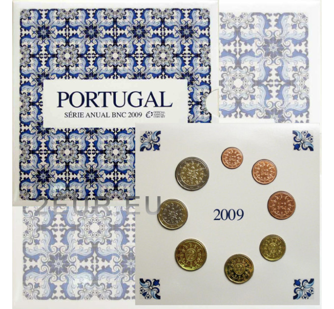 Portugali 2009 - Euro set BU