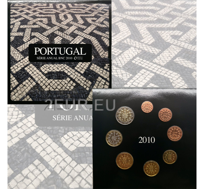 Portugali 2010 - Euro set BU