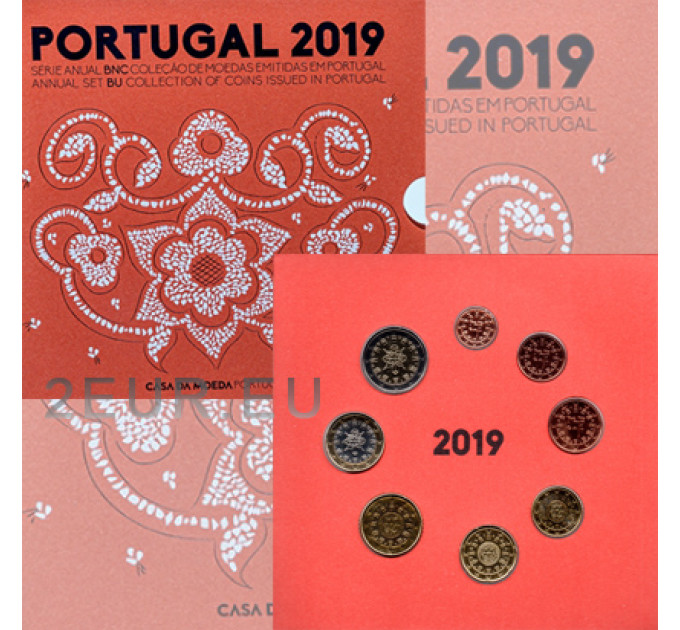 Portugali 2019 - Euro set BU