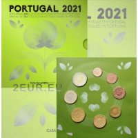 Portugali 2021 - Euro set BU