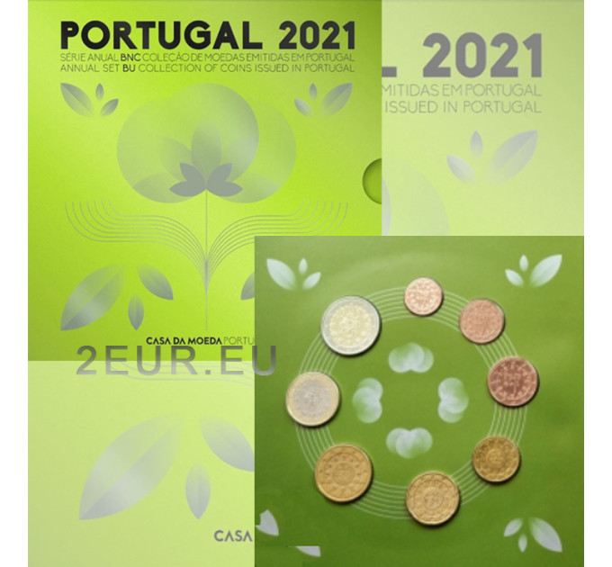 Portugali 2021 - Euro set BU
