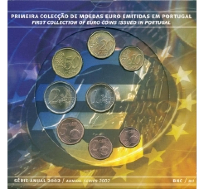 Portugali 2002 - Euro set BU