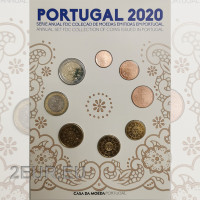 Portugali 2020 - Euro set FDC