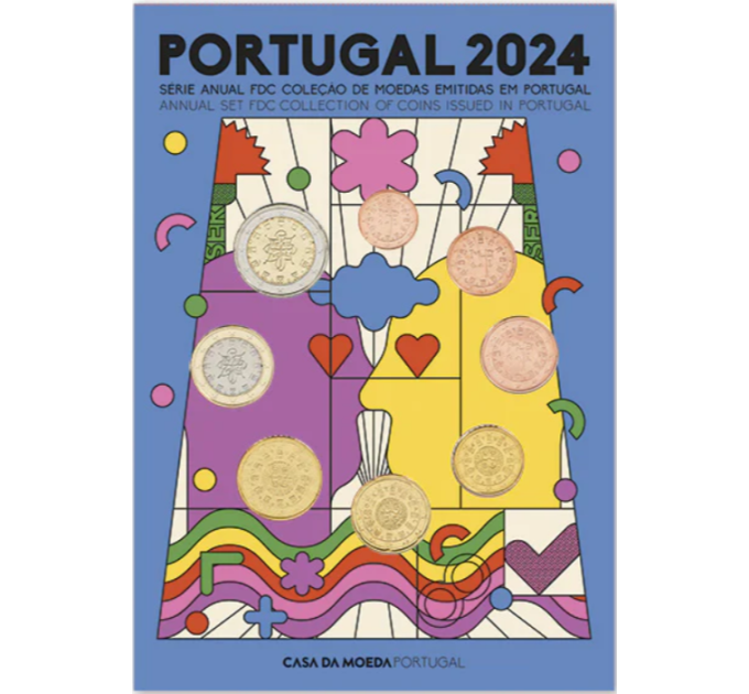 Portugali Euro set FDC 2024