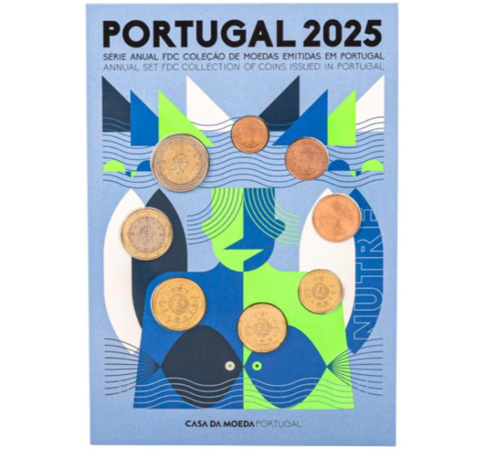 Portugali Euro set FDC 2025