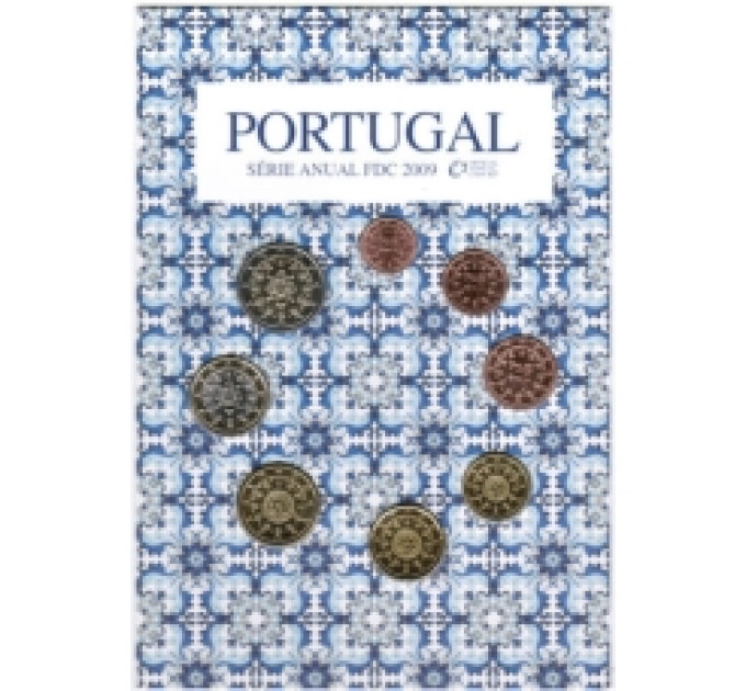 Portugali 2009 - Euro set FDC