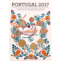 Portugali 2017 - Euro set FDC