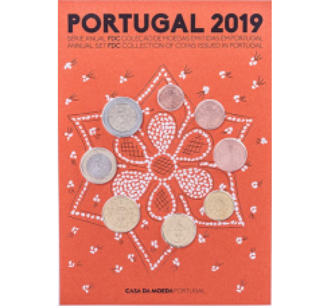 Portugali 2019 - Euro set FDC