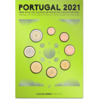 Portugali 2021 - Euro set FDC