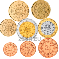 Portugali 2006 - Euro set UNC