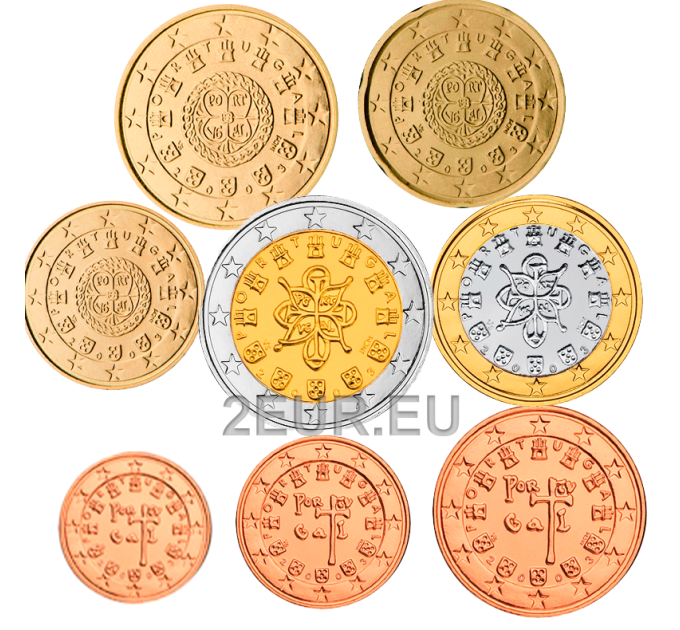 Portugali 2006 - Euro set UNC