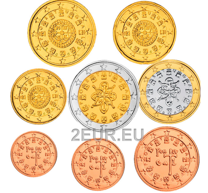 Portugali 2005 - Euro set UNC