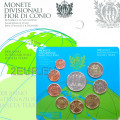 San Marino Euro set BU + 5 euron hopeakolikko 2008