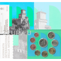 San Marino Euro set BU + 5 euron hopeakolikko 2022