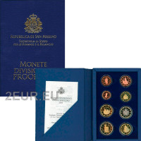 San Marino 2010 - Euro set proof