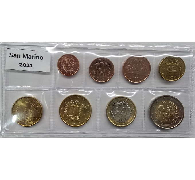 San Marino Eurokolikkosarja UNC 2021