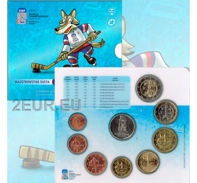 Slovakia Euro-kolikkosarja BU 2011 - IIHF:n jääkiekon MM-kisat