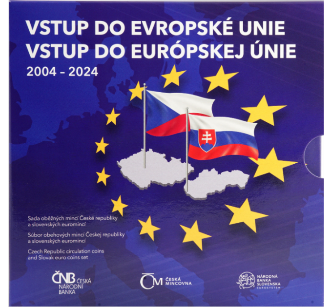 Slovakia Euro-kolikkosarja BU 2024 - 20 vuotta EU:ssa